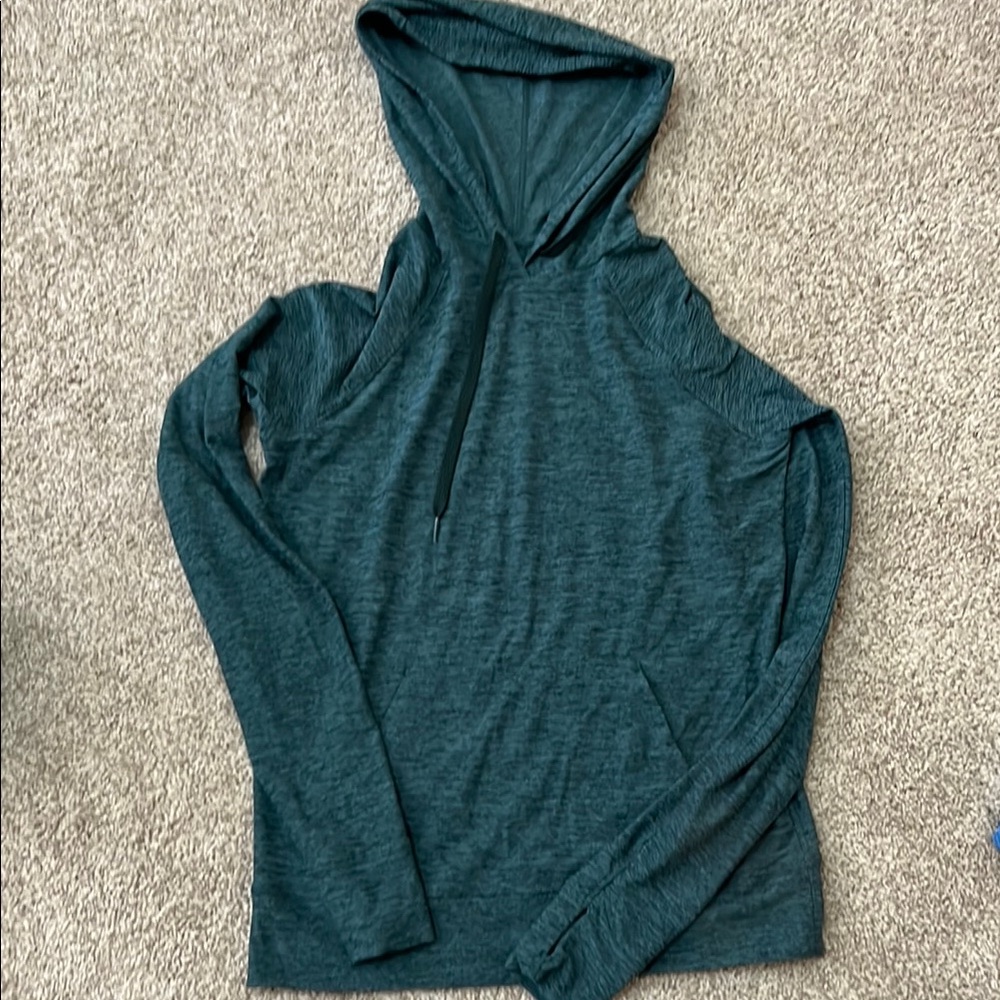 Green Hoodie outdoor voices soft fabric Size Small. Perfect condition
